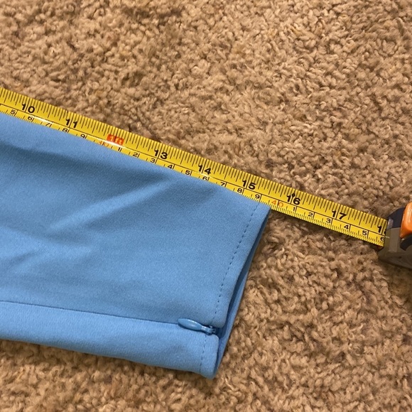 VICTORIA BECKHAM Women’s Crepe Flared Midi Dress in Blue Business Casual Minimal - Picture 12 of 12